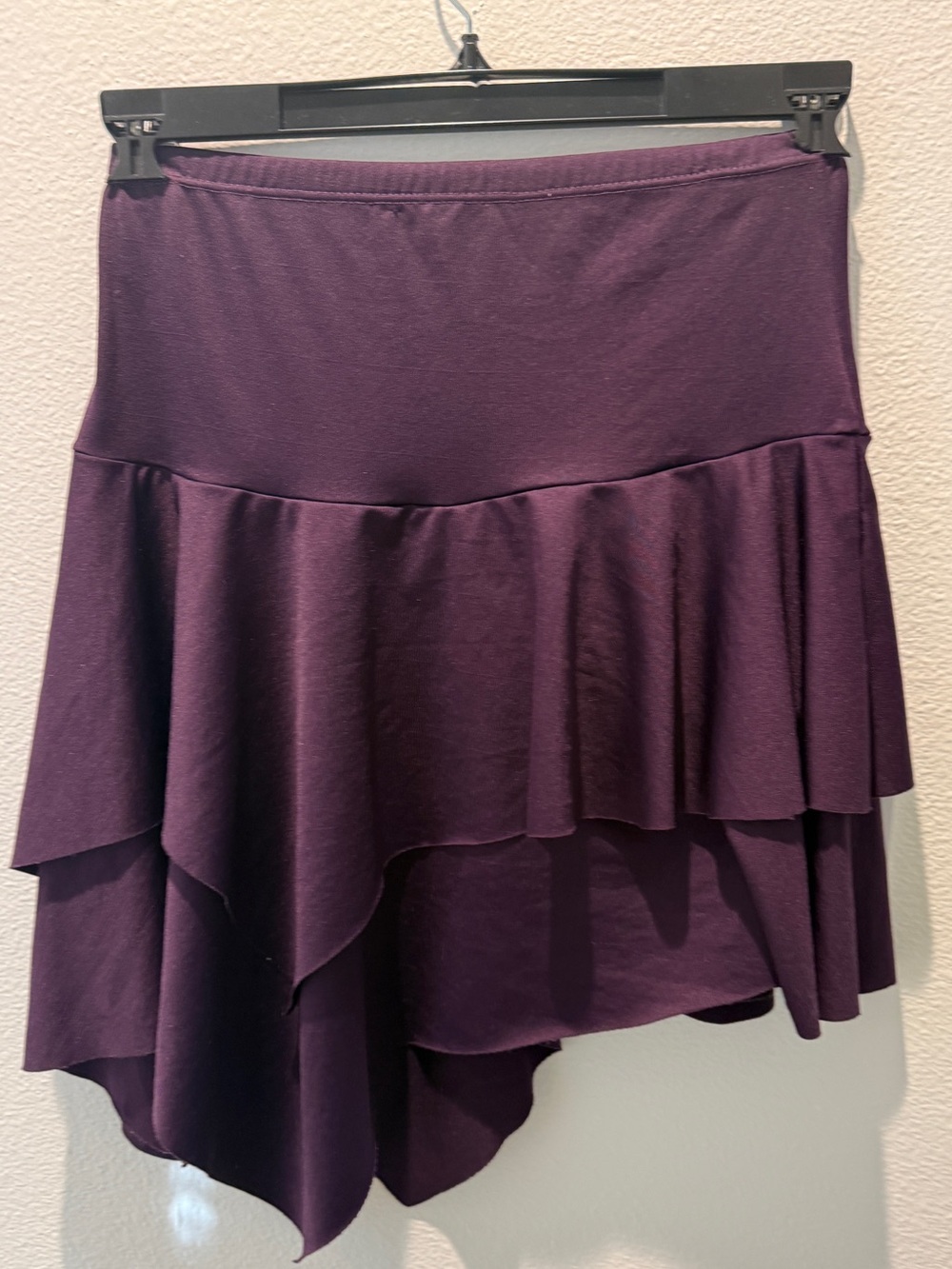 So Danca professional Latin Purple Ruffled skirt, new, size s